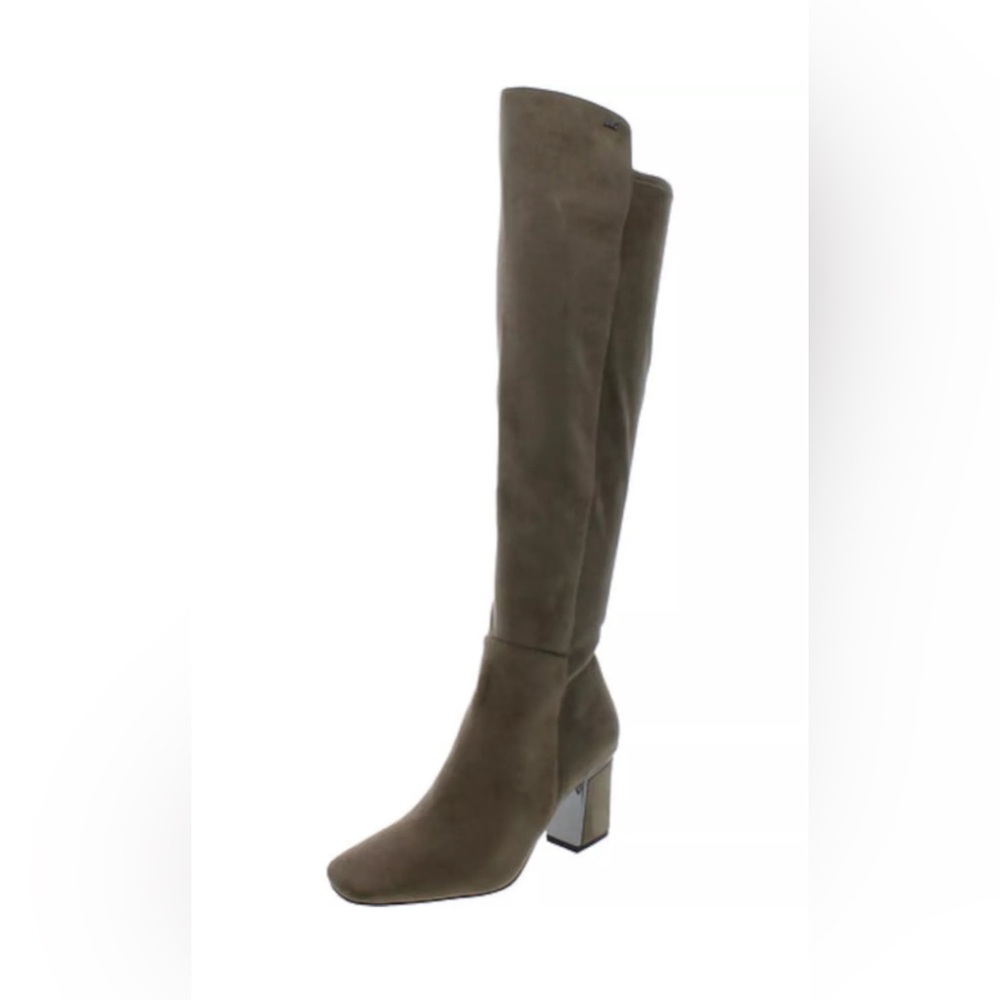 DKNY Cilli knee-high boots. Dress up w/ skinny jeans and accent tailored skirts.